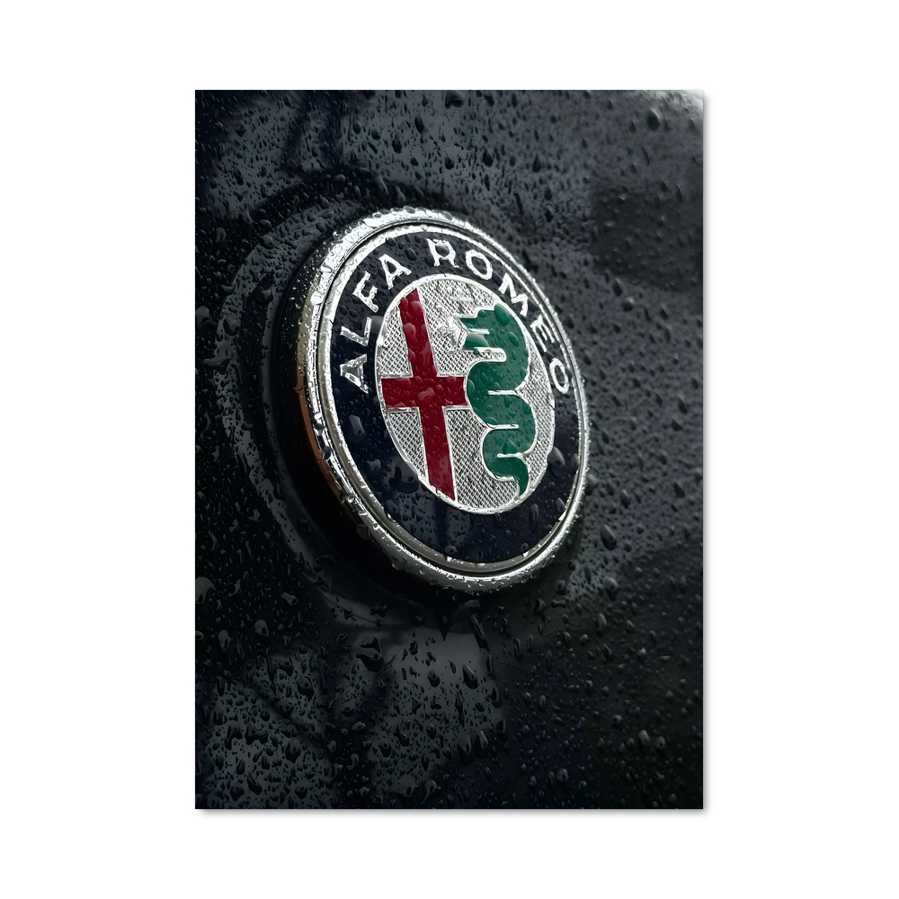 Poster Alfa Passion – affiche Alfa Romeo